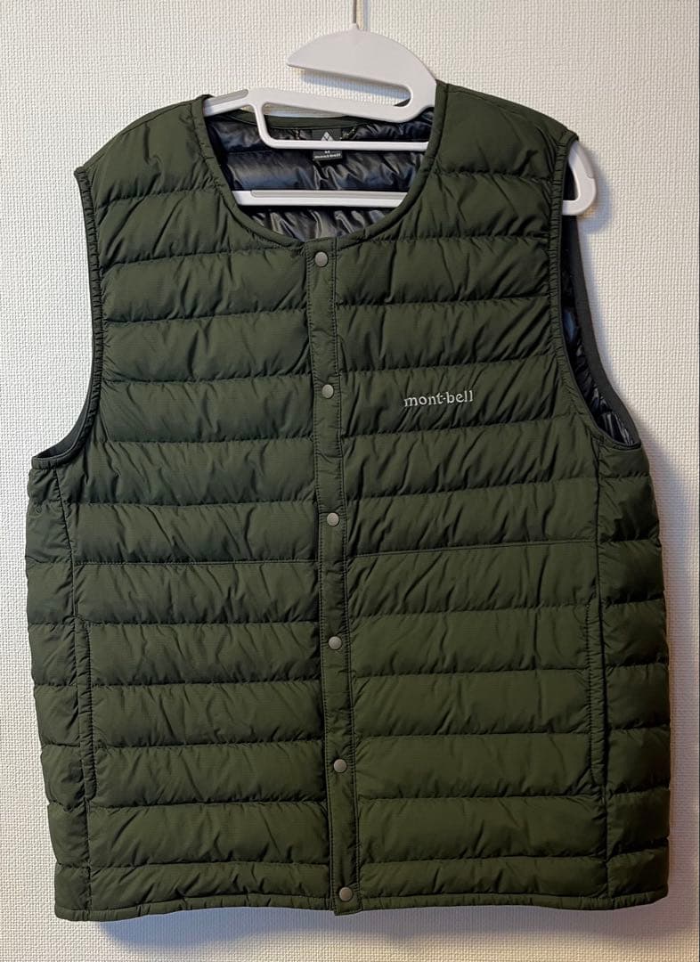 mont-bell スペリオダウン ラウンドネックベスト (Men's M)