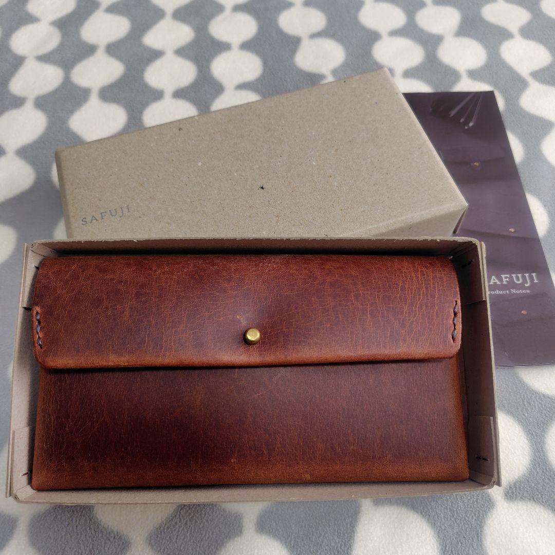 SAFUJI ミニ長財布(ホック)