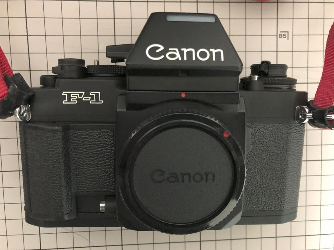 キャノン　NEW F-1 AEファインダー+単焦点レンズ4本+ワインダーFN