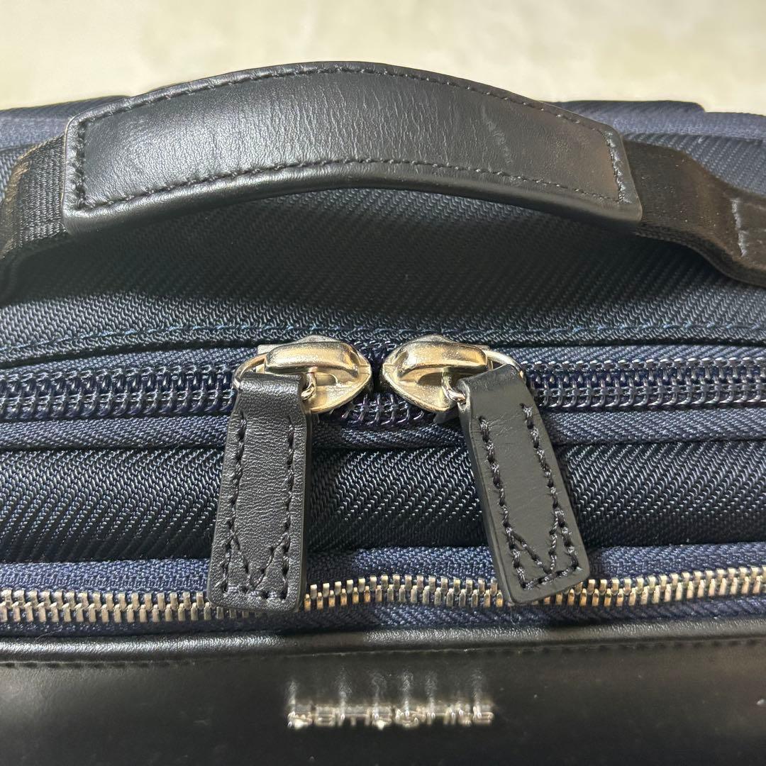 めいこも サムソナイト ビジネスリュック ネイビーPC収納可 通勤用