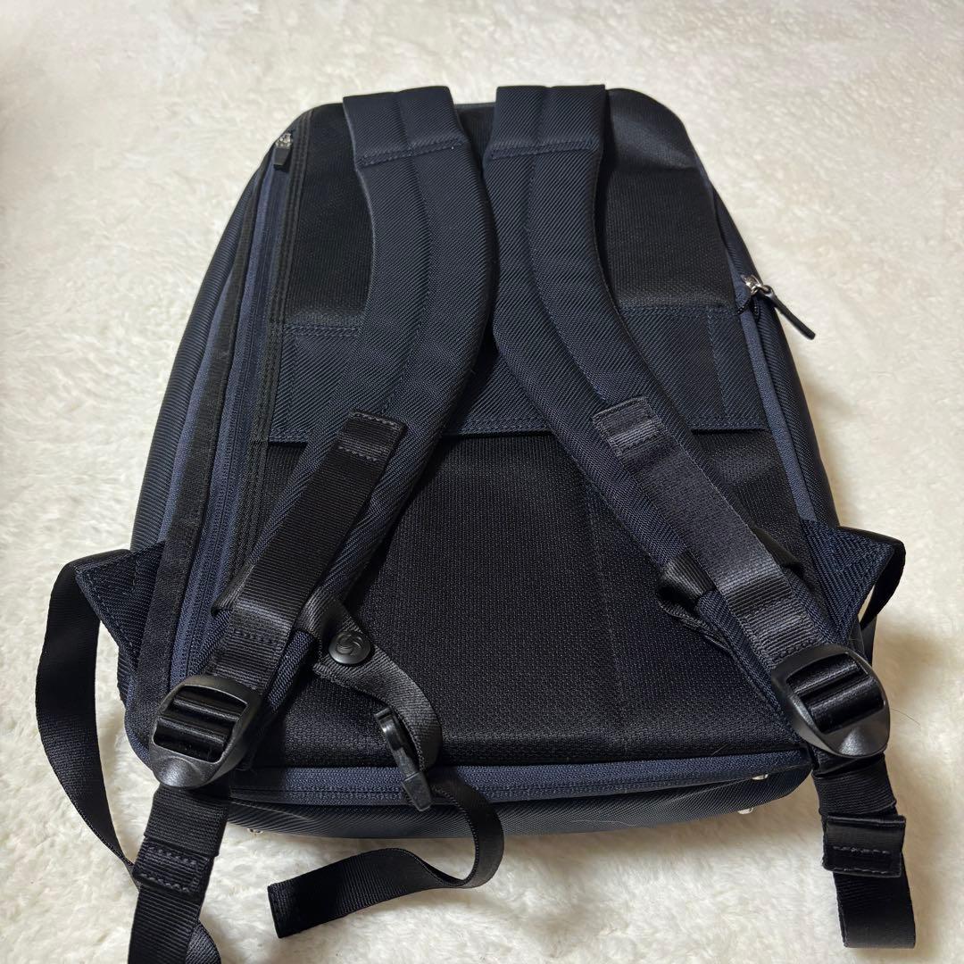 めいこも サムソナイト ビジネスリュック ネイビーPC収納可 通勤用