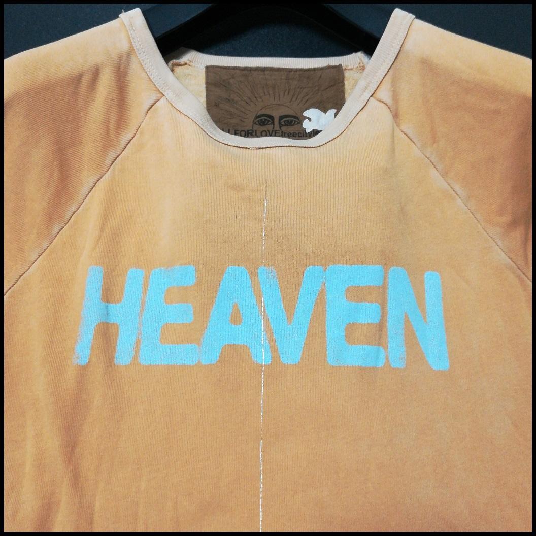 フリーシティ ALL FOR LOVE FREE CITY ヴィンテージ加工 M