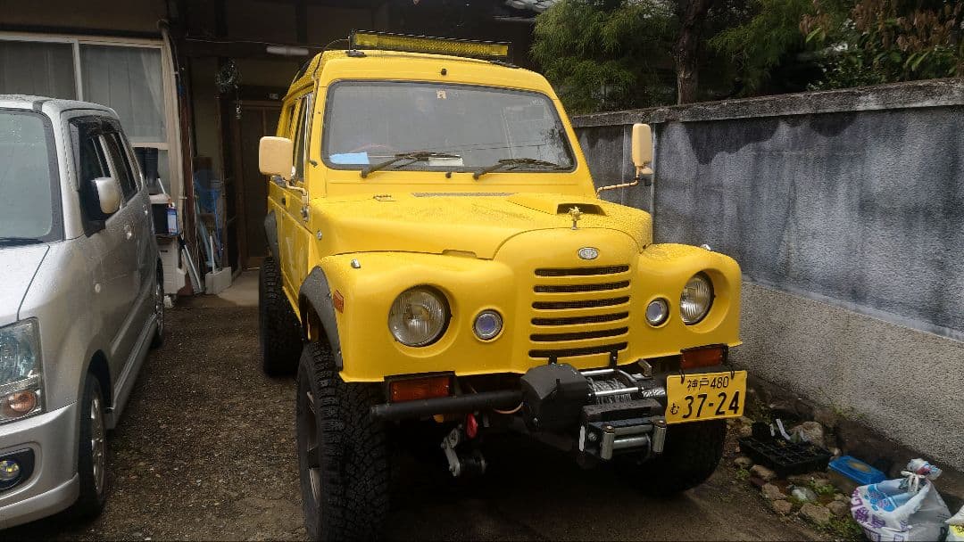 スズキジムニーJA11(改)カトマンズⅡ仕様 実動部品取り丸車 乗って帰れます