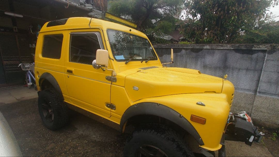 スズキジムニーJA11(改)カトマンズⅡ仕様 実動部品取り丸車 乗って帰れます