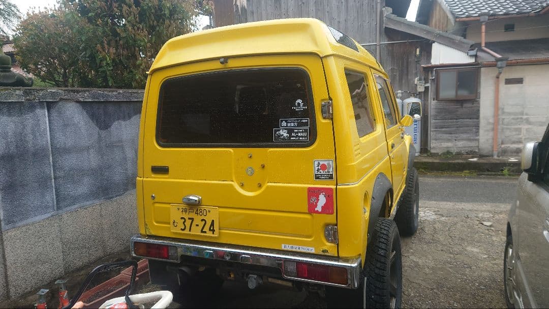 スズキジムニーJA11(改)カトマンズⅡ仕様 実動部品取り丸車 乗って帰れます