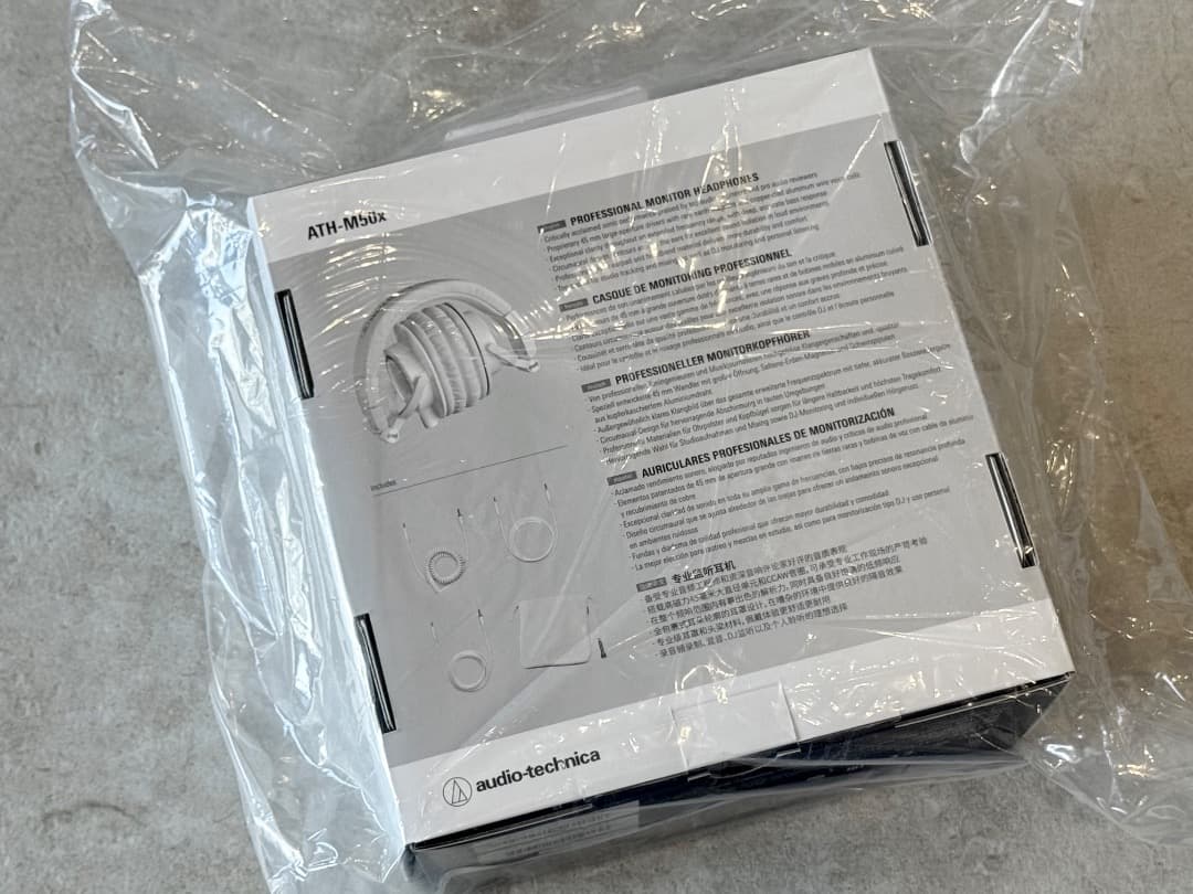 新品｜audio-technica ATH-M50x ホワイト 送料込