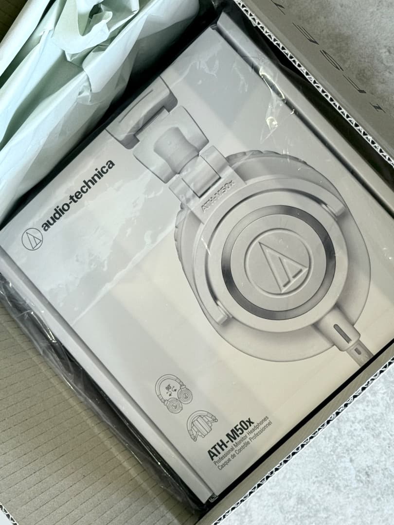 新品｜audio-technica ATH-M50x ホワイト 送料込
