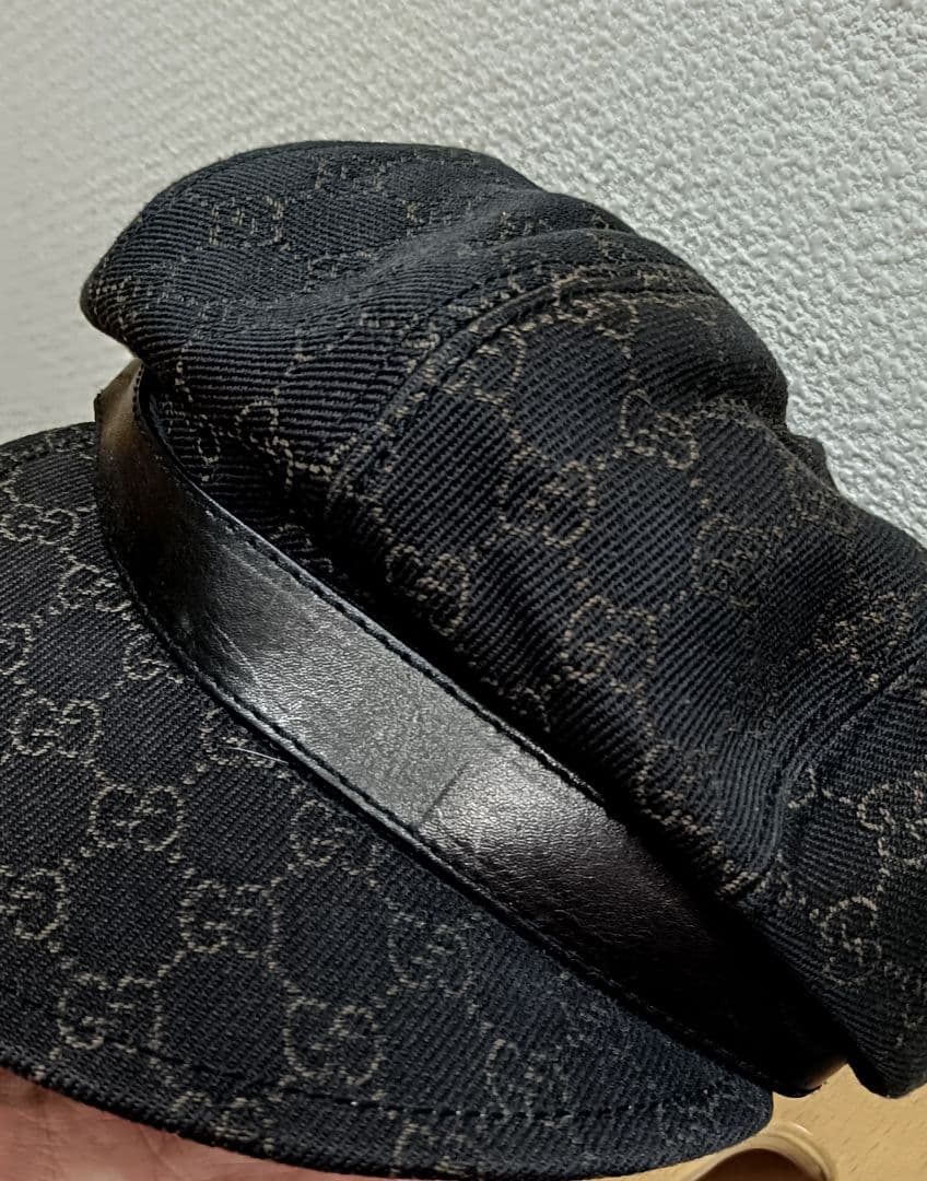 ☆美品☆GUCCI グッチ GG柄 キャスケット М 男女兼用 帽子
