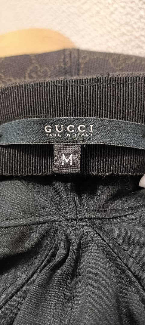 ☆美品☆GUCCI グッチ GG柄 キャスケット М 男女兼用 帽子