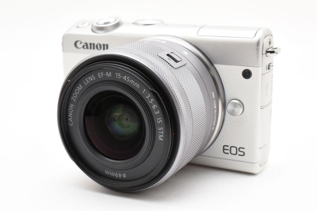 極上品 Canon EOS M100 レンズセット 元箱付き AA3364