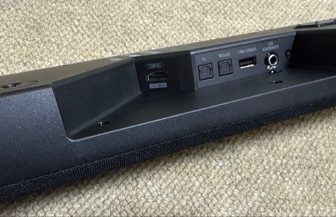 YAMAHA サウンドバー SR-B20A ブラック