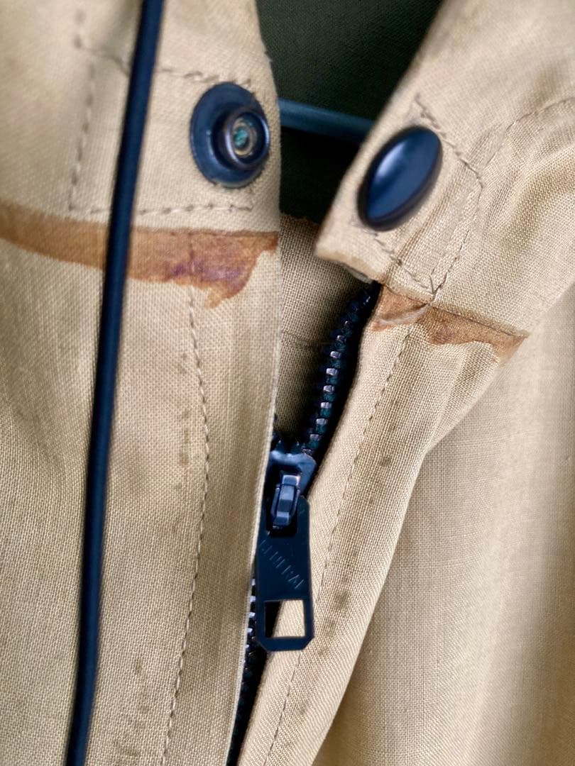 50s US Vintage Rubber Hooded Coat \"一枚袖\"