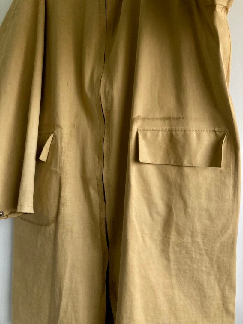 50s US Vintage Rubber Hooded Coat \"一枚袖\"