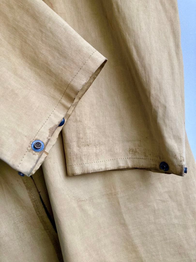 50s US Vintage Rubber Hooded Coat \"一枚袖\"