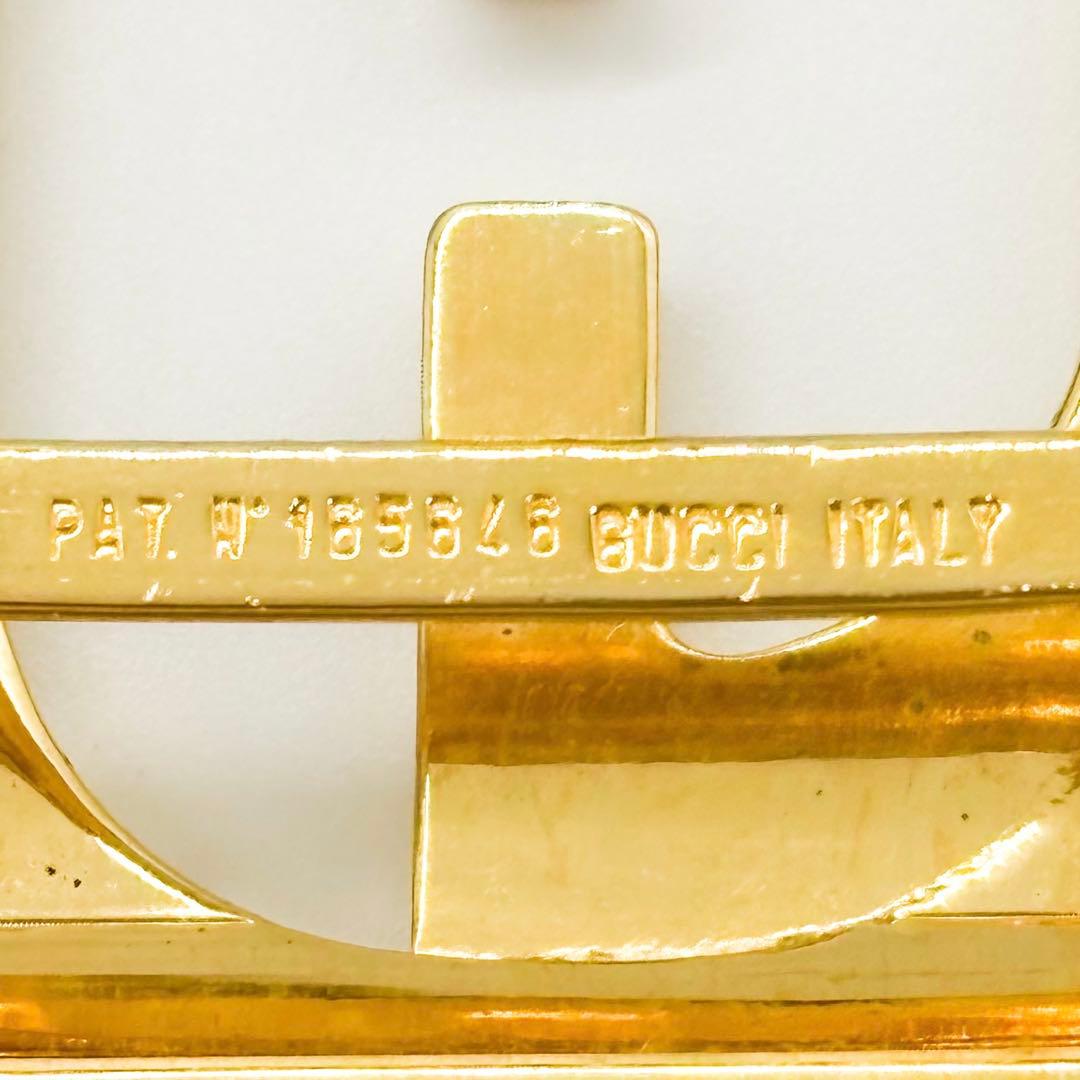 ♡美品♡ GUCCI GG柄 インターロッキング リバーシブルベルト