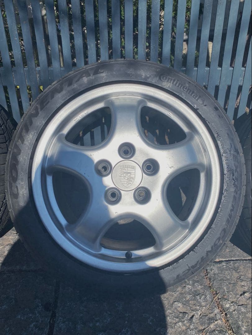 ポルシェ911カレラ964 17インチCUPホイールタイヤセット930