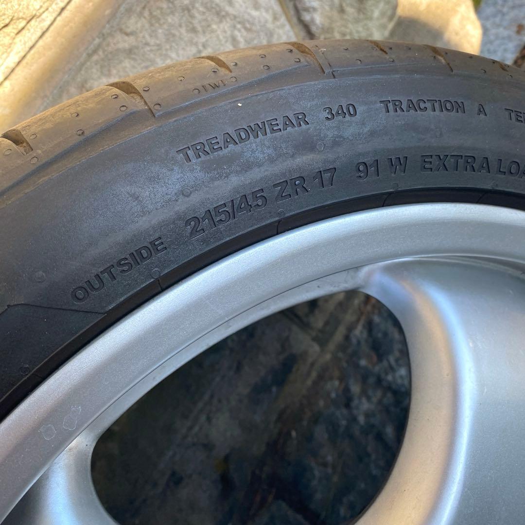 ポルシェ911カレラ964 17インチCUPホイールタイヤセット930