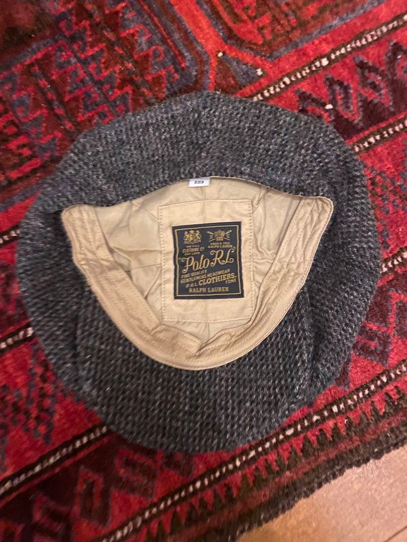 ラルフローレン ウール キャスケット L/XL