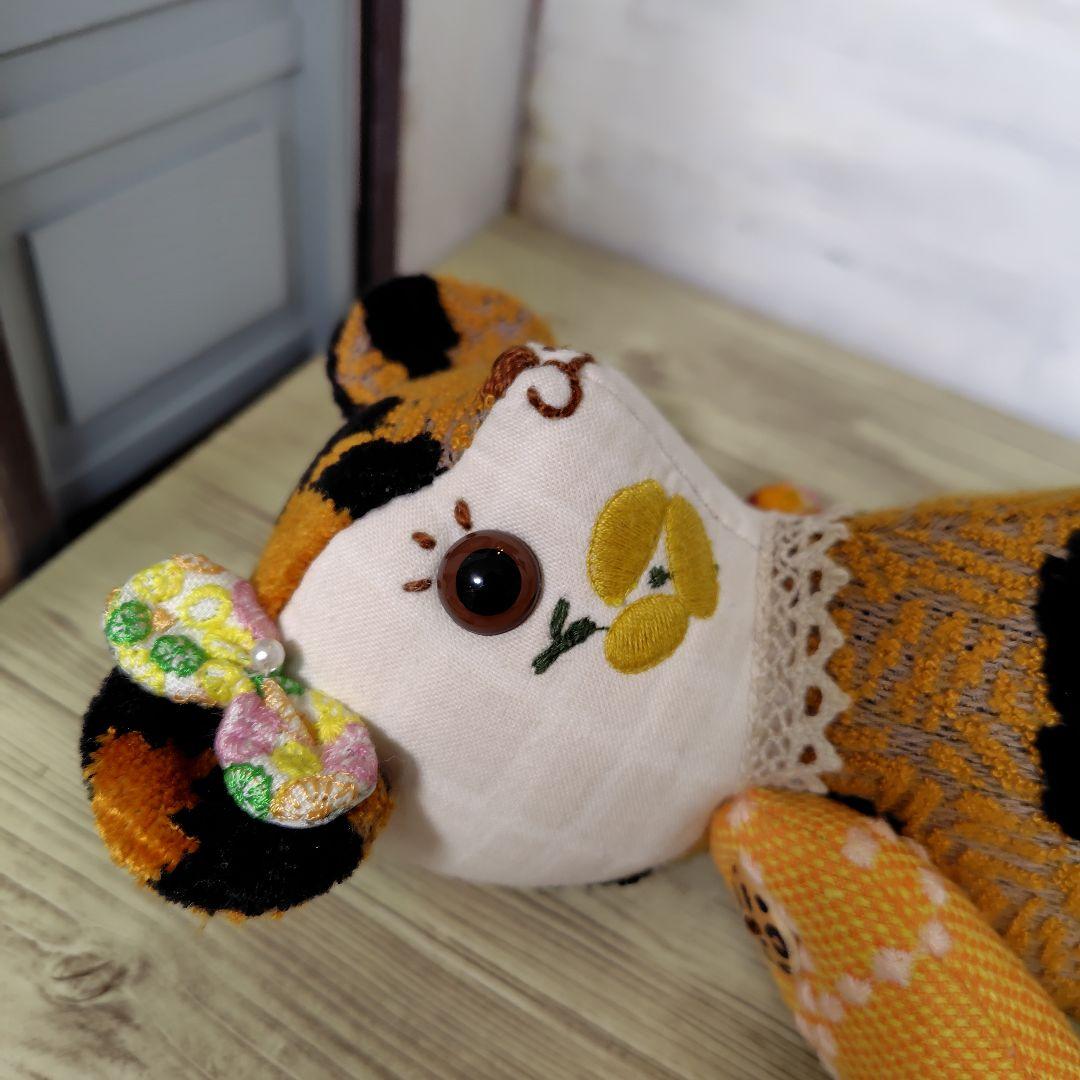 ミナペルホネン＊ハンドメイド＊ぬいぐるみ＊テディベア＊83