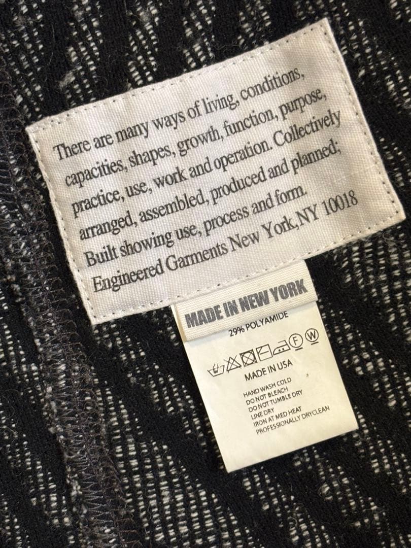 【美品】エンジニアードガーメンツ　テーラードジャケット　グレンチェック　サイズM