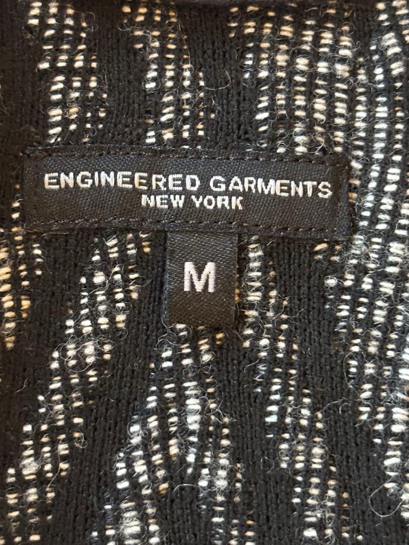 【美品】エンジニアードガーメンツ　テーラードジャケット　グレンチェック　サイズM