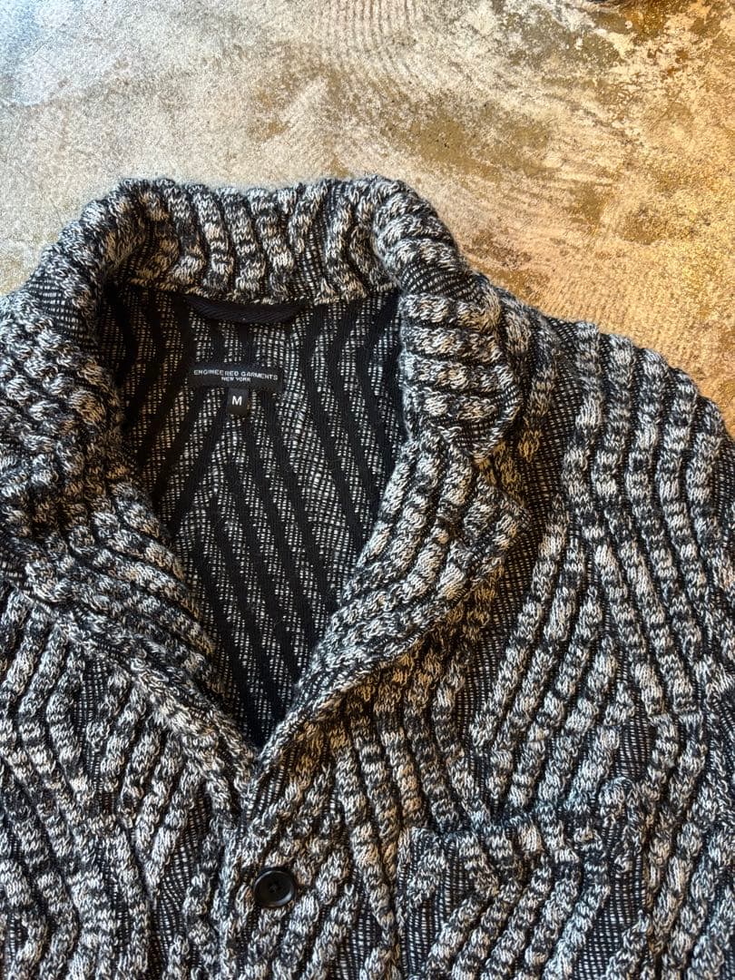 【美品】エンジニアードガーメンツ　テーラードジャケット　グレンチェック　サイズM