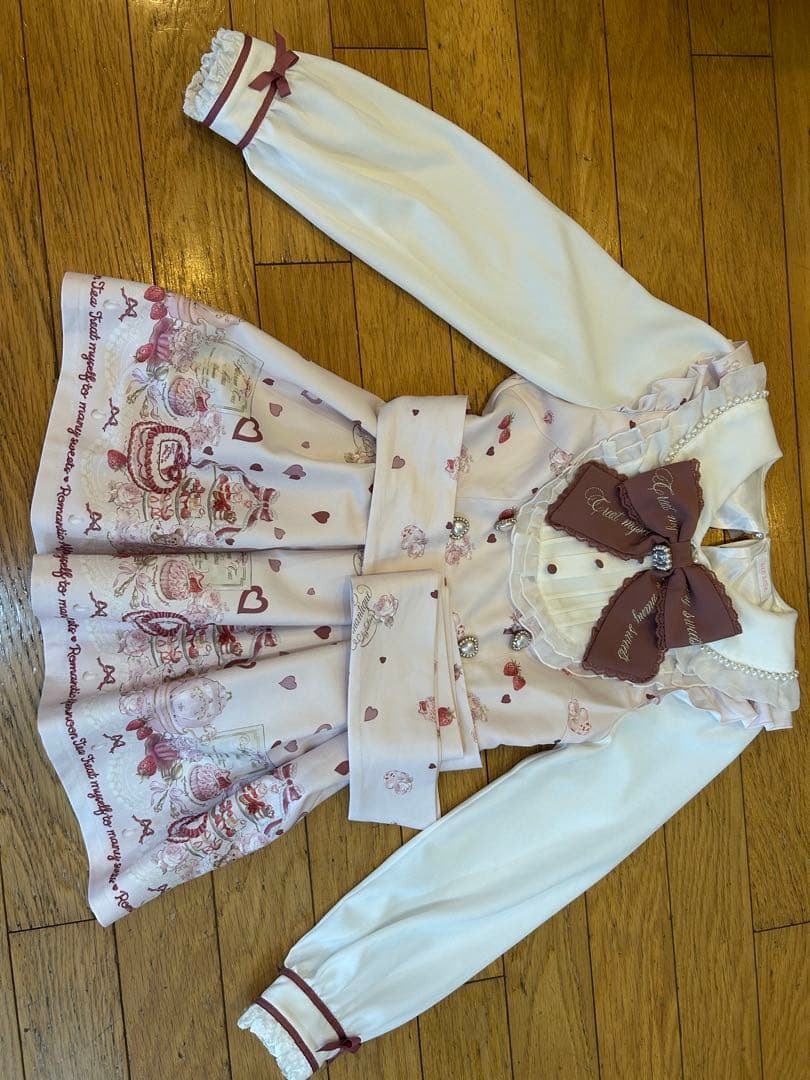 リズリサ ワンピース ピンク