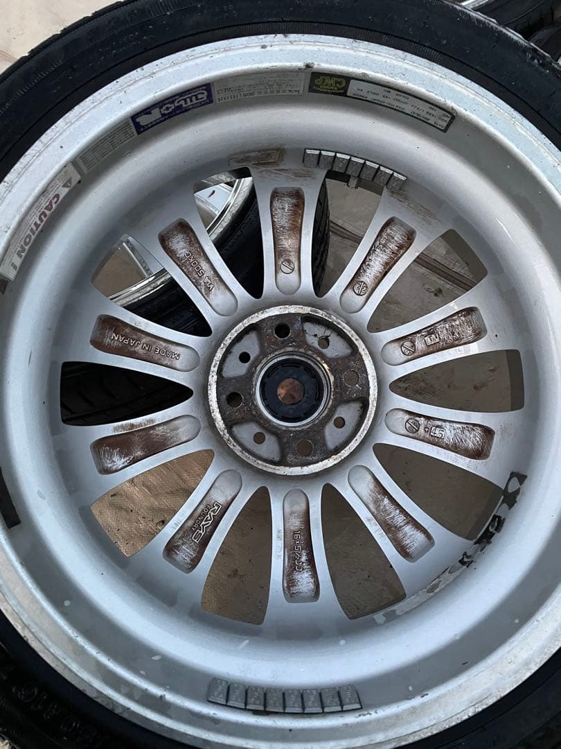 5ZIGEN 16インチセット NITTOタイヤ付き RAYS Sebring風