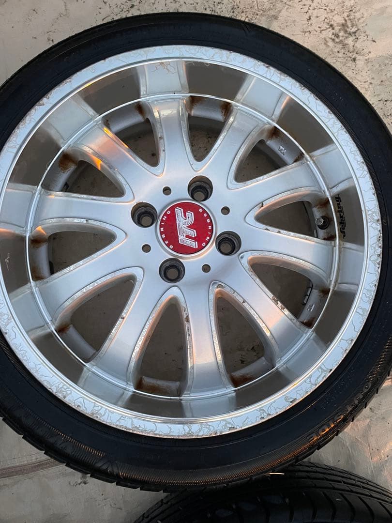 5ZIGEN 16インチセット NITTOタイヤ付き RAYS Sebring風