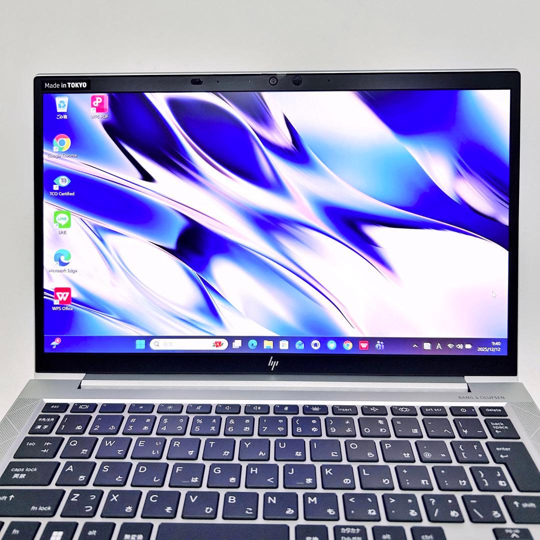 【美品✨HP最上位EliteBook】第11世代i7×16GB×SSD512GB