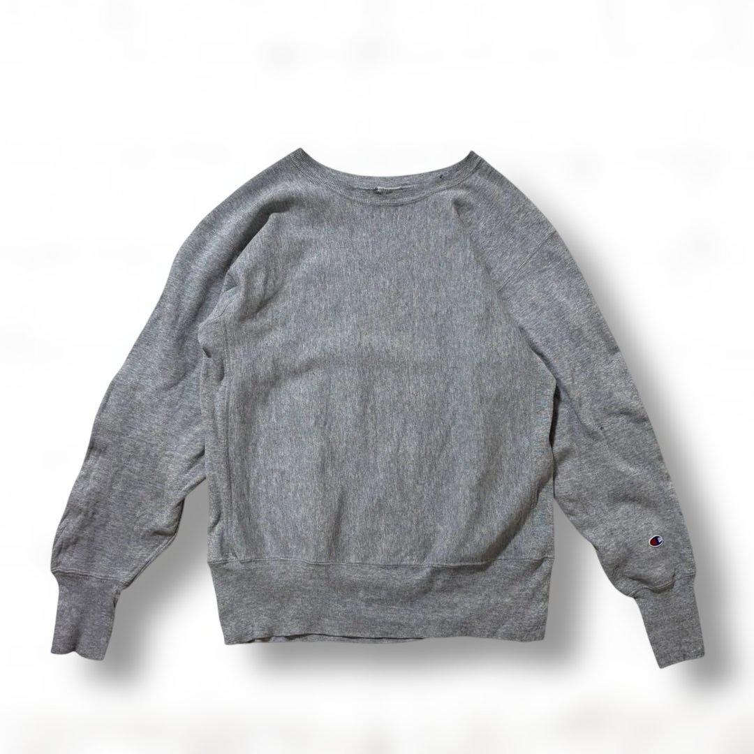 champion リバースウィーブ　単色タグ　黄色　USA製　90S L