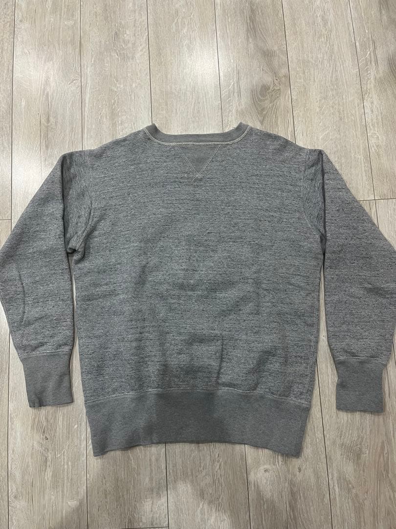 フリーホイーラーズ セットインスリーブ スウェットシャツ ミックスグレー 38