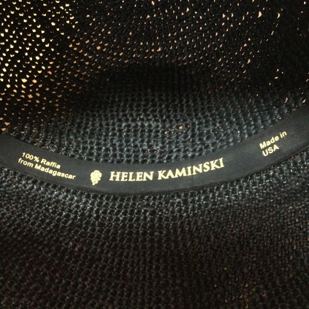 ヘレンカミンスキー帽子　マダガスカル製ラフィア