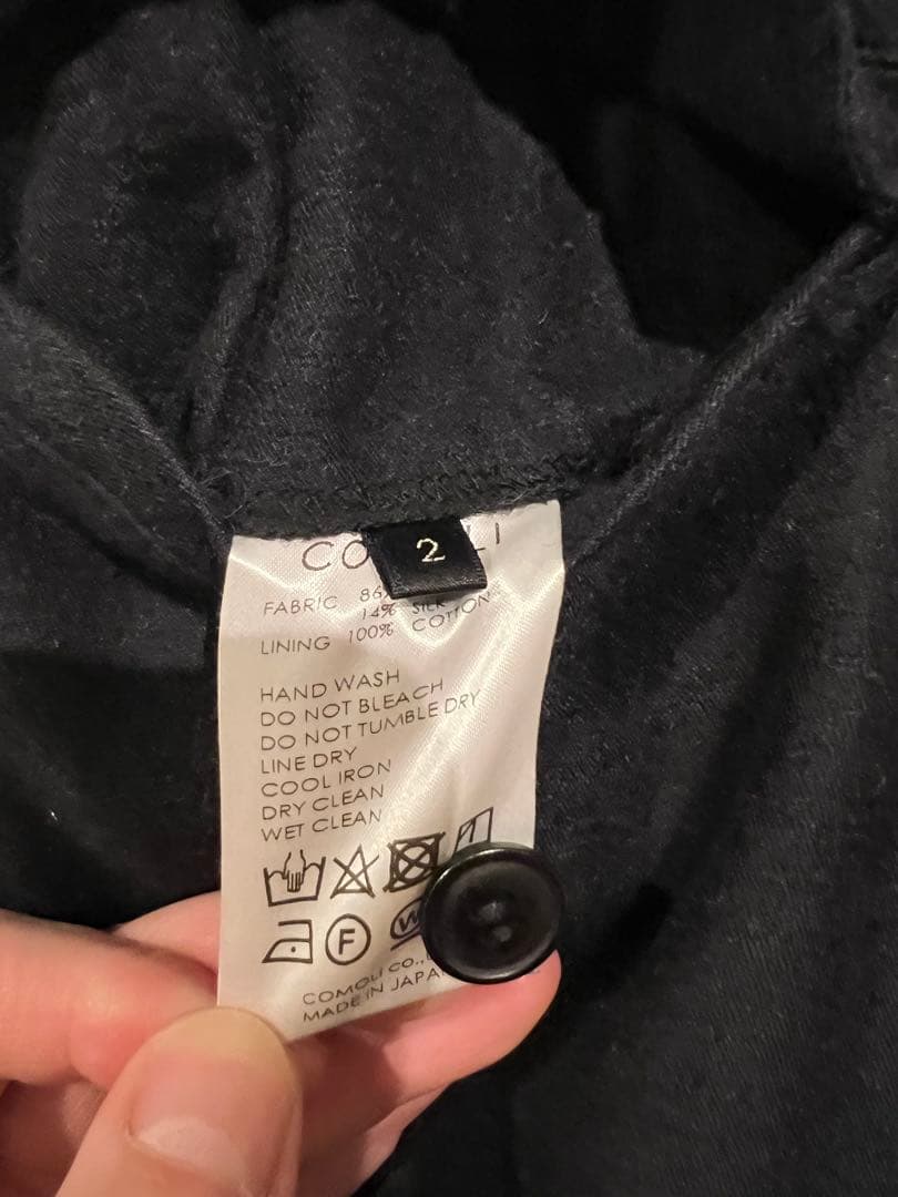 ★年始SALE★【美品】COMOLI 20AW ウールシルクセットアップ