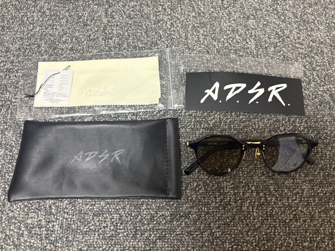 A.D.S.R SATCHMO01 ブラウン サングラス