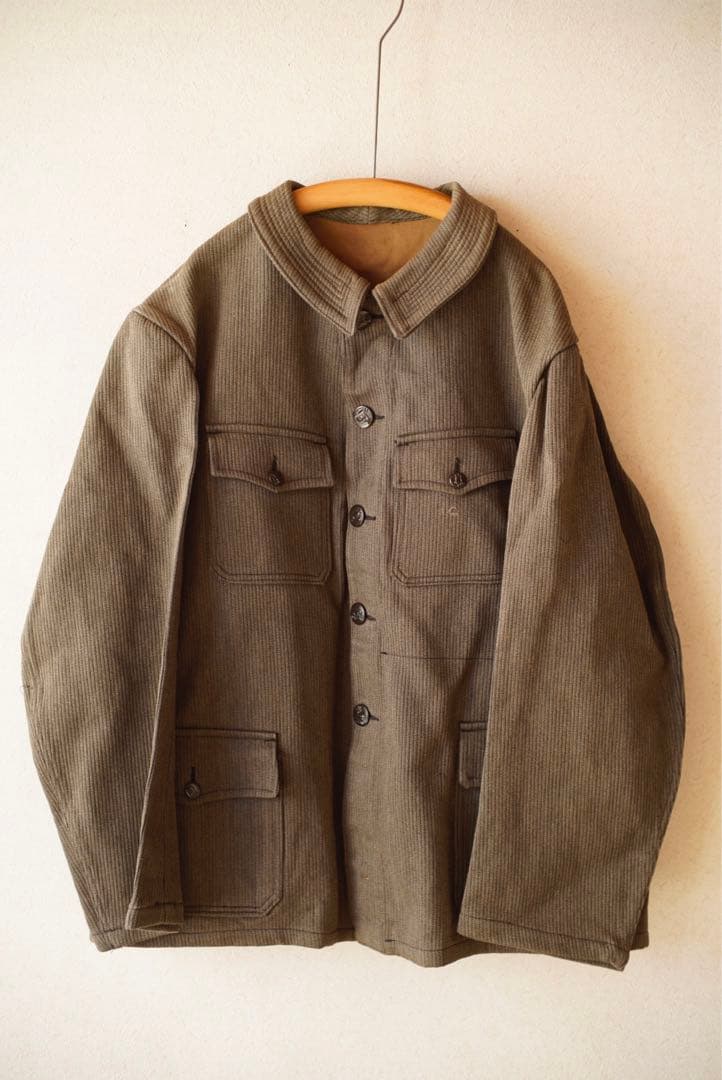 40'sハンティングジャケット　ピケ　ビンテージ古着