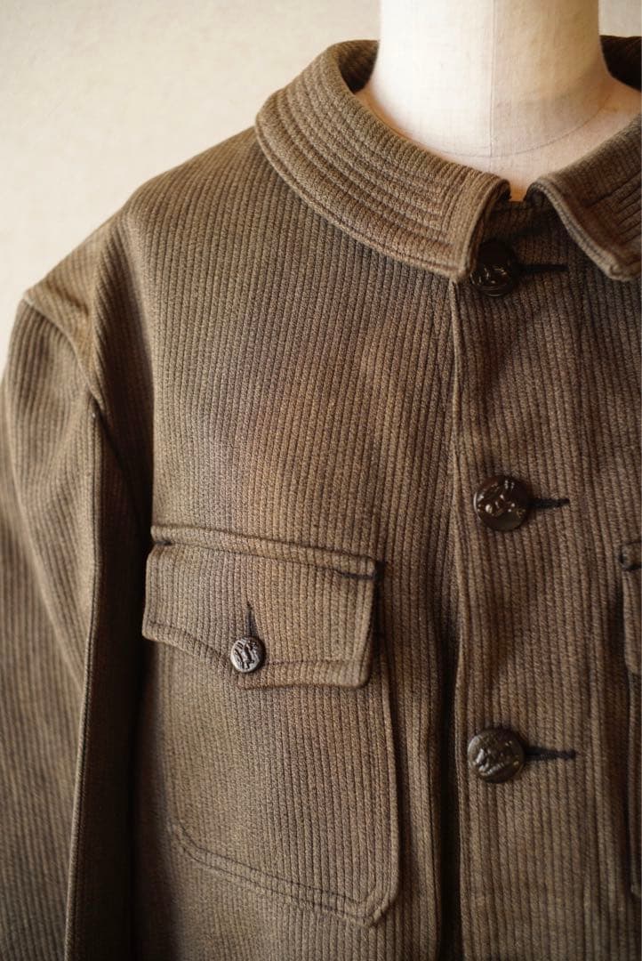 40'sハンティングジャケット　ピケ　ビンテージ古着