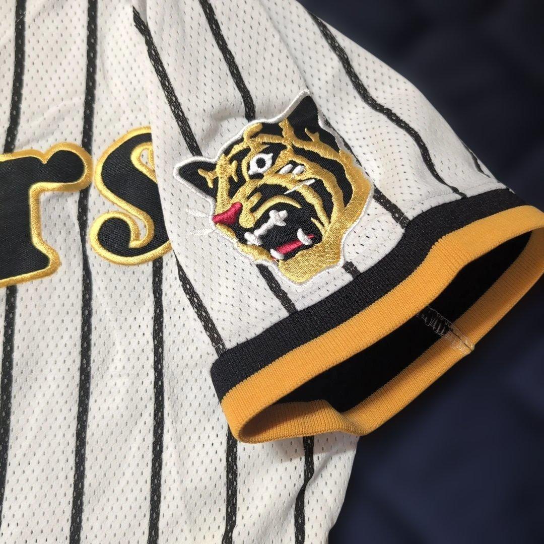 【新品タグ付き】阪神タイガース ユニフォーム 復刻 シャープ産業 刺繍 背番号無