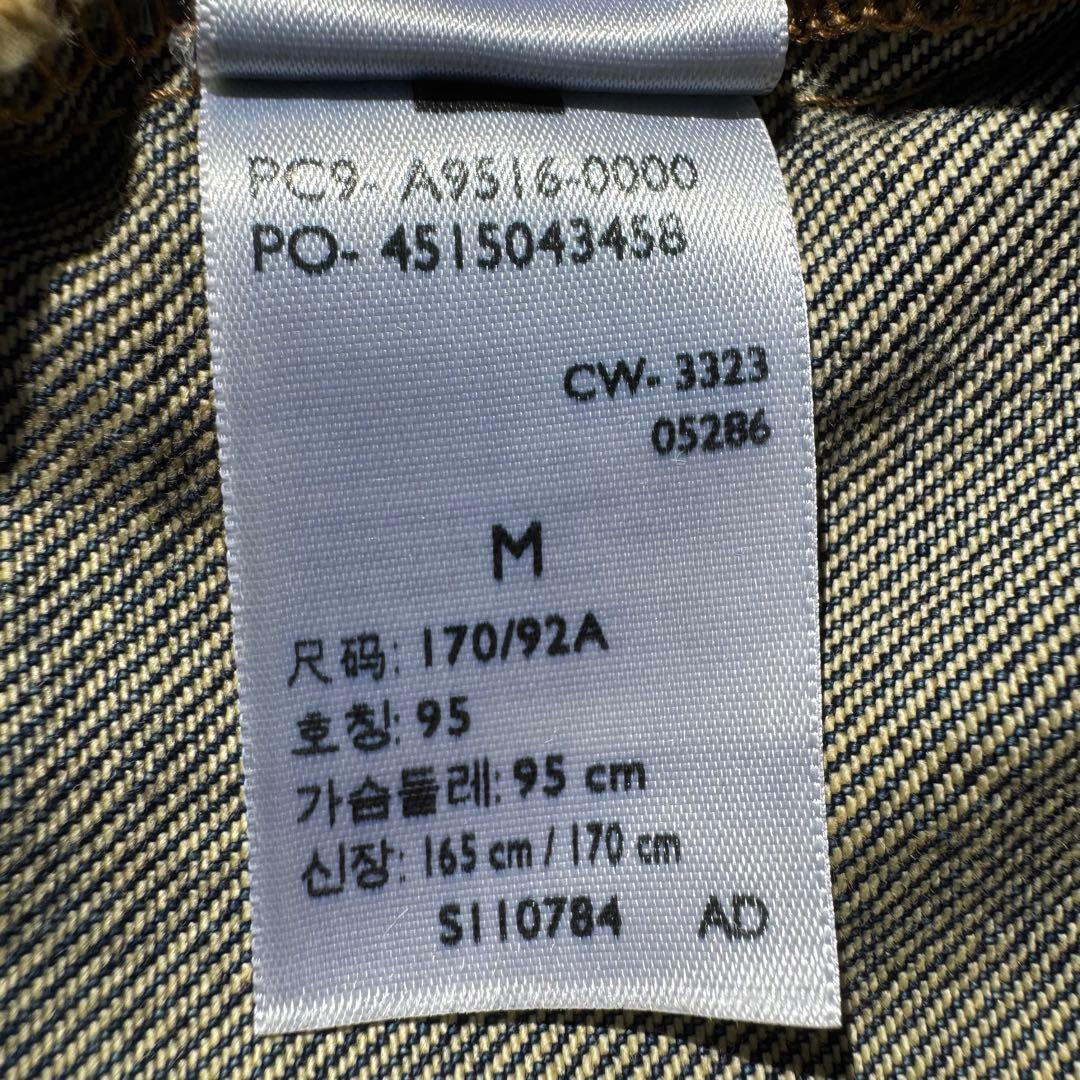 W29L28 M Levi's EDIFICE別注 501 デニム セットアップ