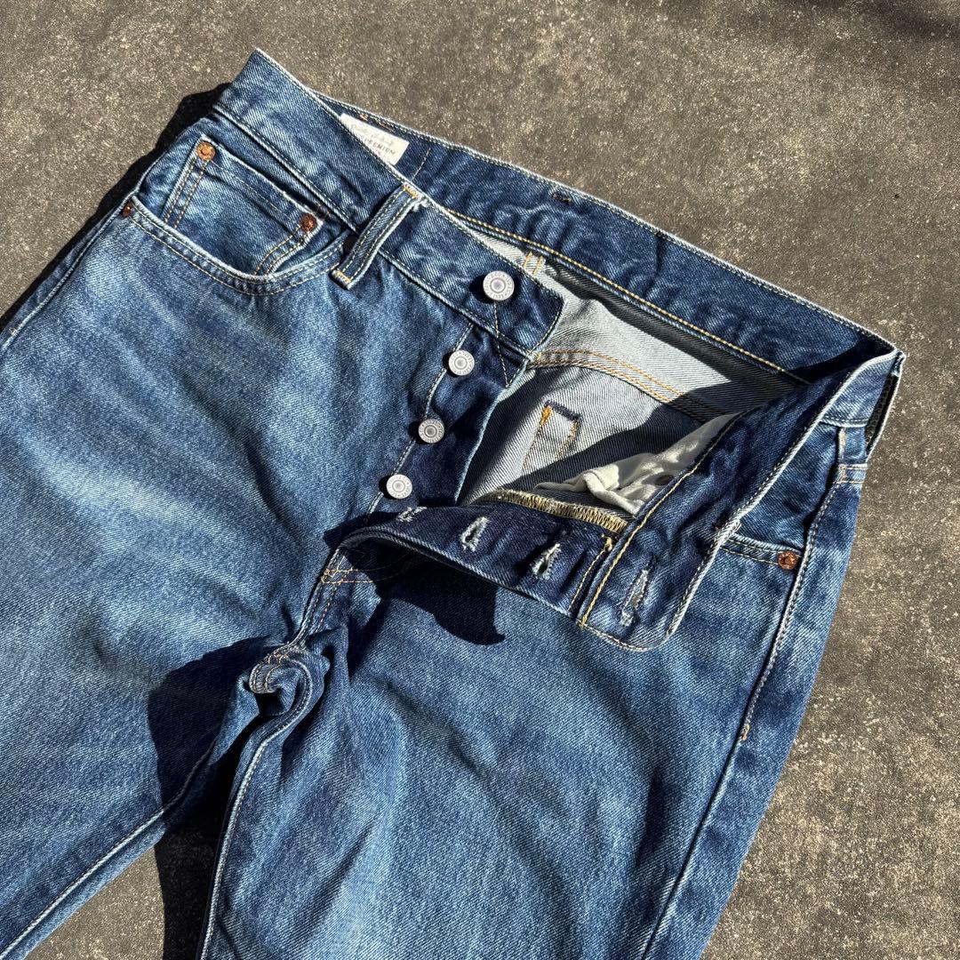 W29L28 M Levi's EDIFICE別注 501 デニム セットアップ