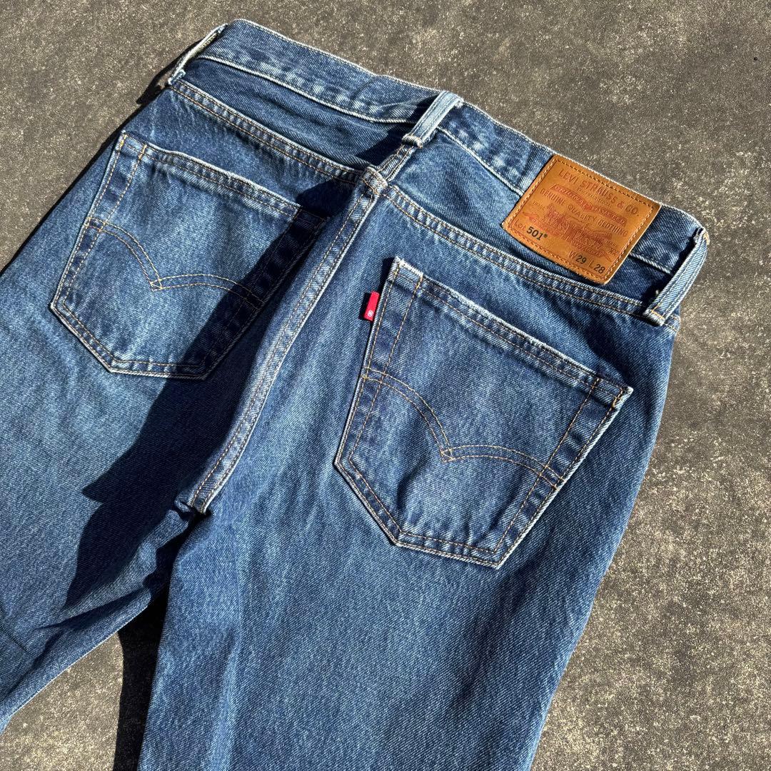 W29L28 M Levi's EDIFICE別注 501 デニム セットアップ