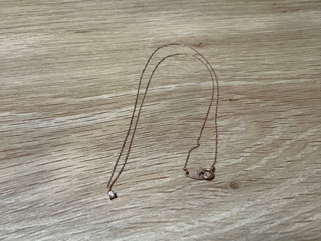 ete 10kレイヤー ダイヤモンド ネックレス