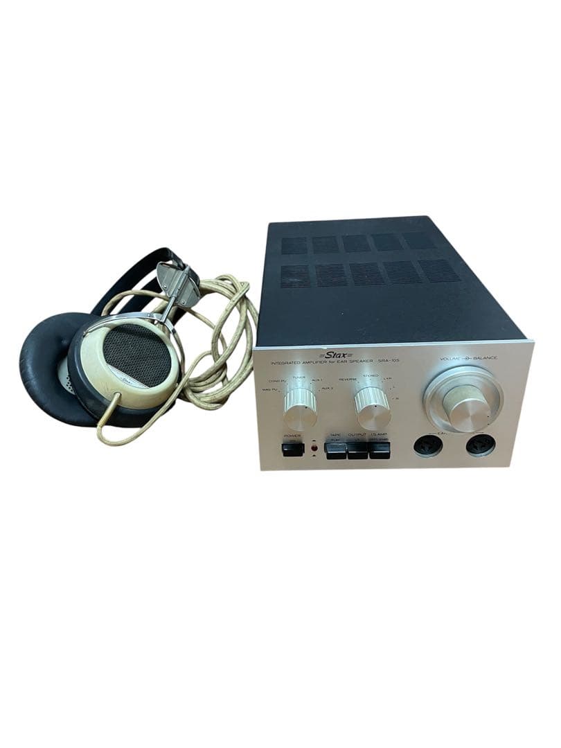 ❷STAX SRA-10S アンプ STAX SR-3 ヘッドホンセット
