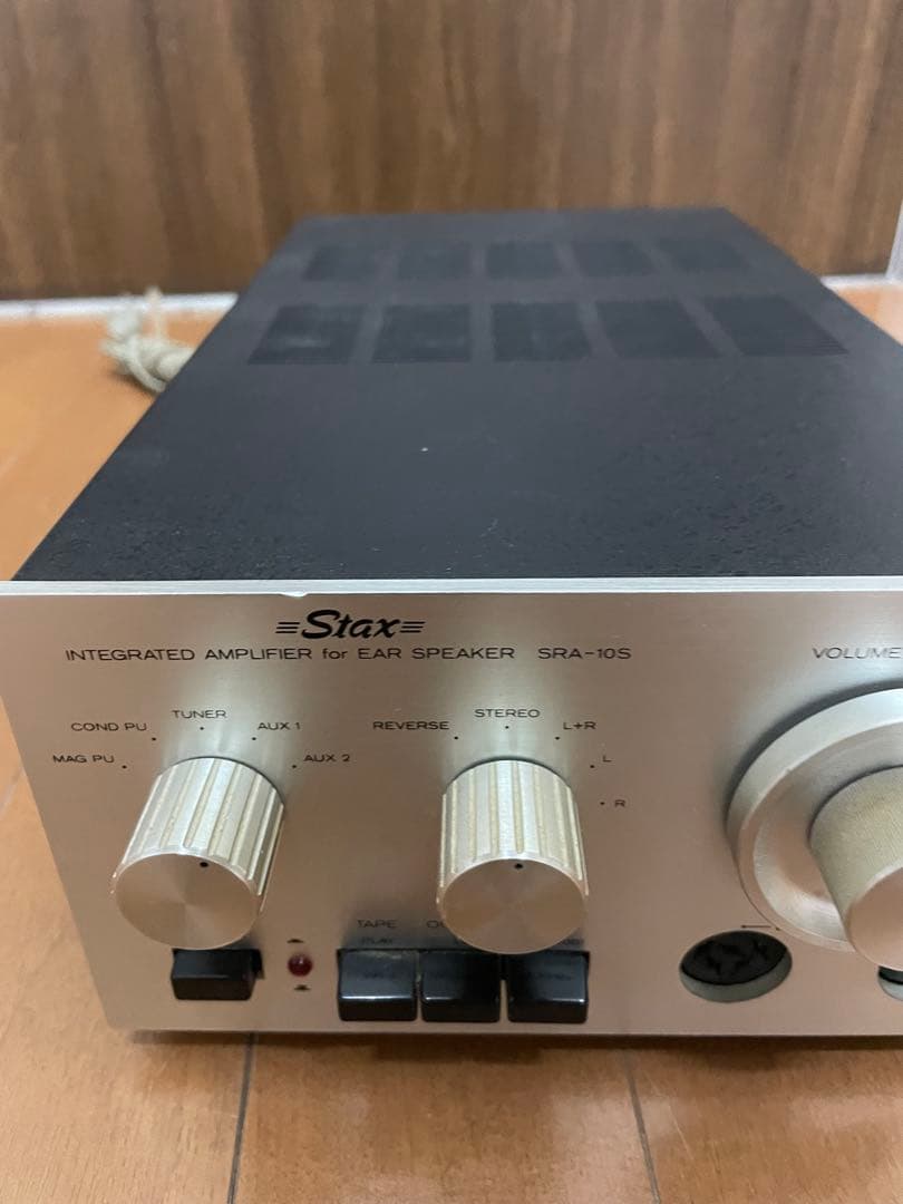 ❷STAX SRA-10S アンプ STAX SR-3 ヘッドホンセット
