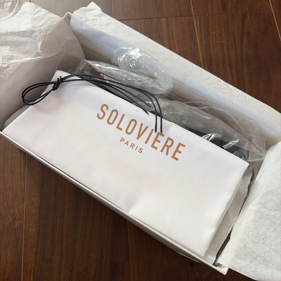 【新品】SOLOVIERE スエードシューズ/ サイズ40.5