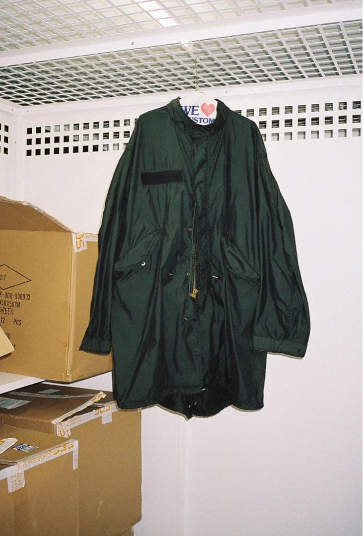 フィフスジェネラルストア 米軍実物 M-65 モッズコート 後染め FIFTH