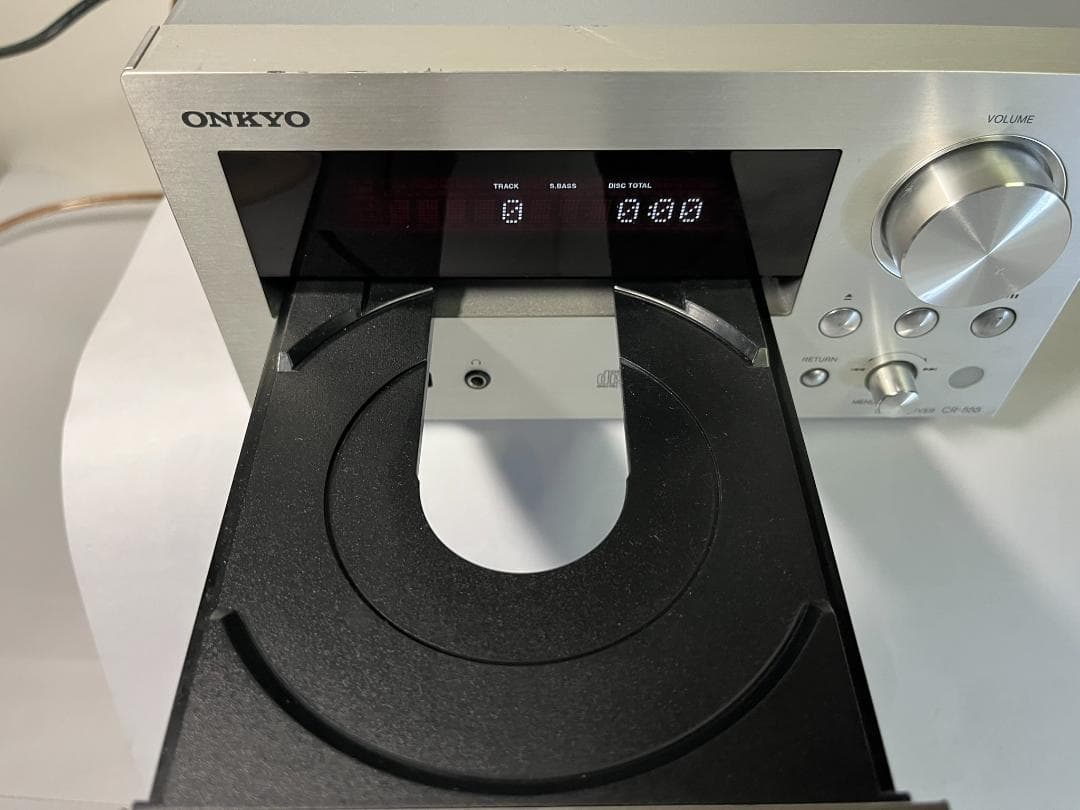 ONKYO オンキョー CR-555 CDレシバーアンプ/本体のみ中古品④