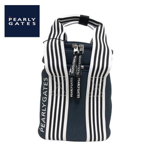 ○★新品未使用　PEARLY GATES　バニティタイプ　保冷バッグ　ネイビー