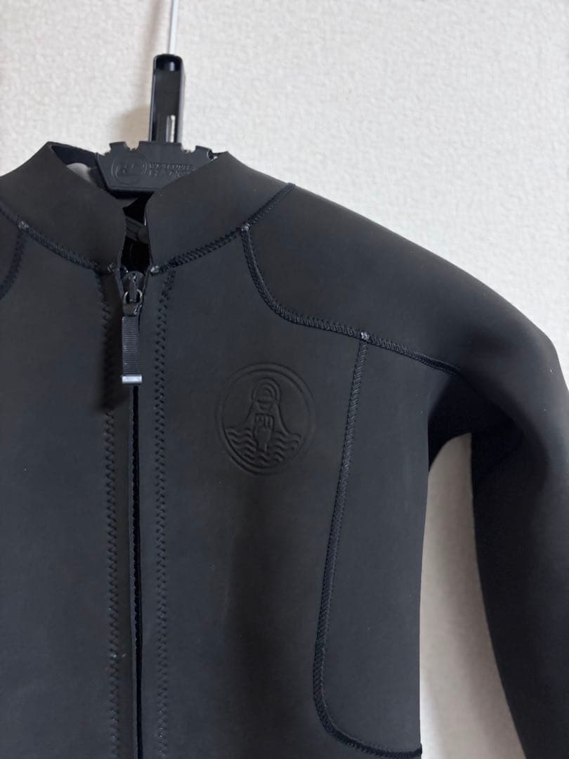 Patagonia Mサイズ Yulex製 フロントジッパー タッパー ブラック