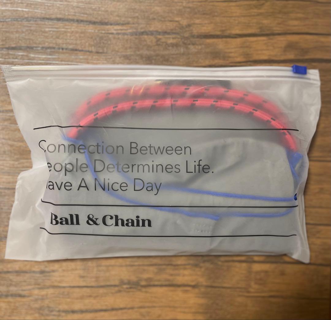 ボールアンドチェーン×フェイラー バッグ ハイジ　グレー　Ｌサイズ